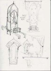 Hook's Palanquin sketches