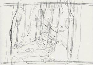 Neverland Woods Sketch